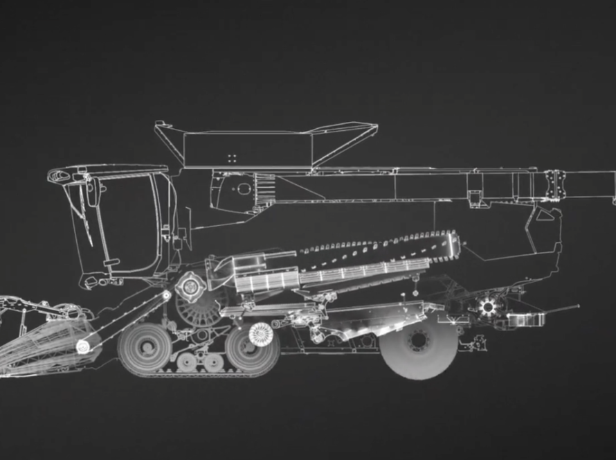 Harvester Xray View